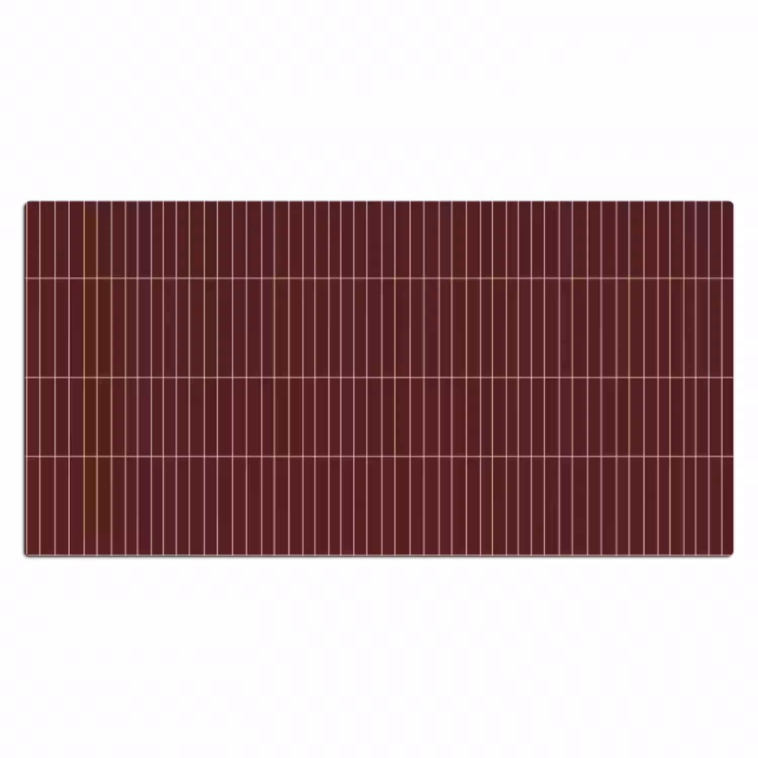 Schreibtischunterlage - Linien - Muster - Bordeaux