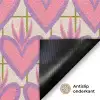 Patroon - Roze - Hartjes Deurmat klein 898 -antislip_NL