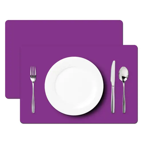 Paars - Kleuren - Effen Placemat vinyl groot 368 -zzsfeer2_Kitchenyeah-website