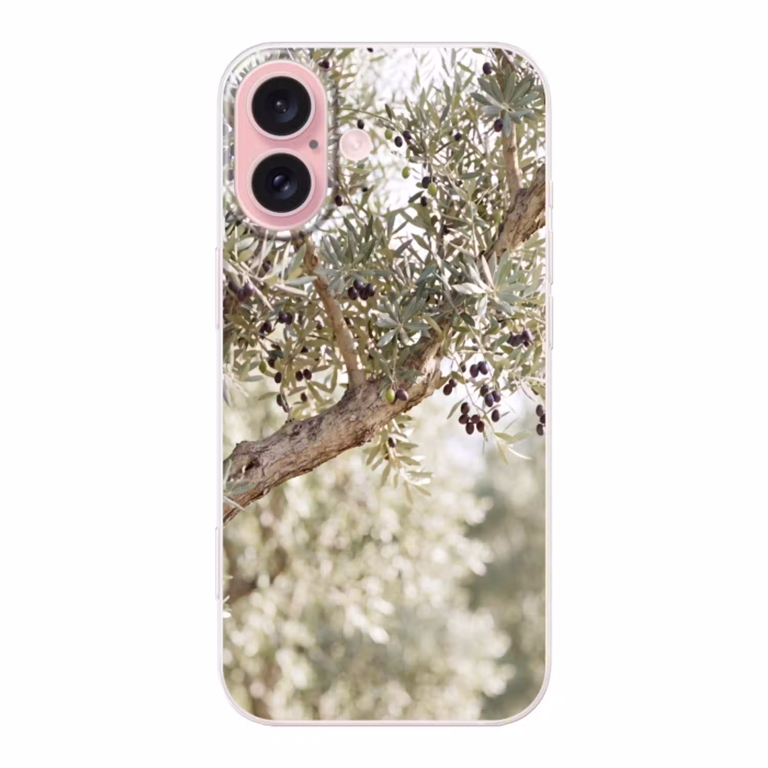 Olijfboom - tak - groen Apple iPhone 16 klein -3d