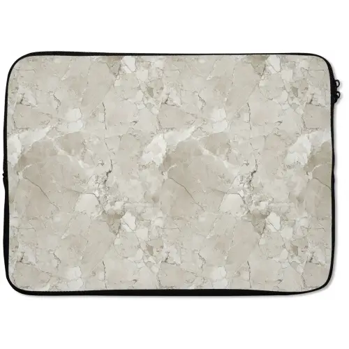 Marmer - Grijs - Aders laptophoes neopreen klein 279 -zkaufland3dotto