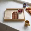 Houten - Deur - Lantaarn Dienblad Rechthoek middel -sfeer2