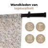 Wit - Bruin - Graniet Wandkleed katoen klein 269 -sfeer2
