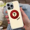 Cirkel - Zeven - Lucky - Rood Hoesje iPhone 16 Pro Max met koord klein -sfeer3
