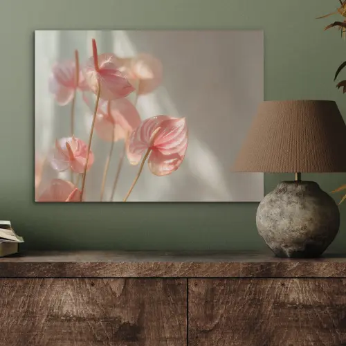 Bloemen - Stelen - Roze - Schaduw PET vilt klein -sfeer2