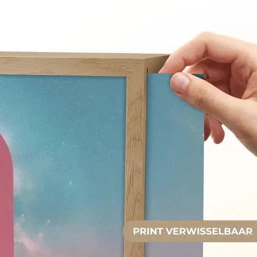 Trap - Boog - Sterrenhemel Light Box met batterij (Wandlamp) middel -USP_websiteprintNL