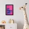 Valentijn - Tekst - Love fotolijst zwart zonder passe partout klein -usfeer4_kinderkamer