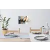 Kunst - Goud - Zilver - Abstract Muursticker klein -eettafel