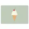 Illustratie - Ijsje - Spikkels - Kers Placemat vinyl groot -zzsfeer1_Kitchenyeah-website