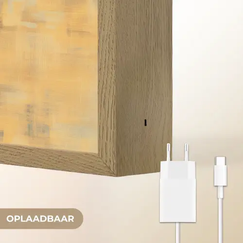 Vrouw - Silhouet - Patronen - Sierlijk Light Box met batterij (Wandlamp) middel -USP_websiteoplaadbaarNL