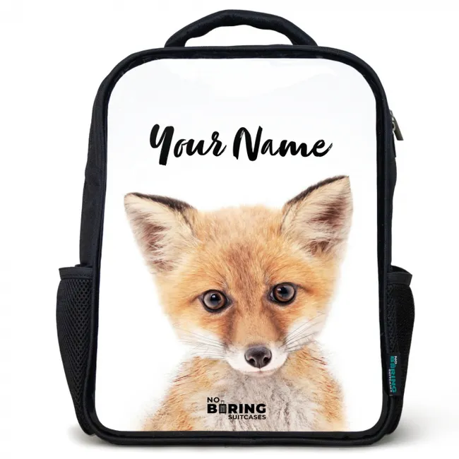 Vicky Vosje Rugzak - Zwart middel -3d