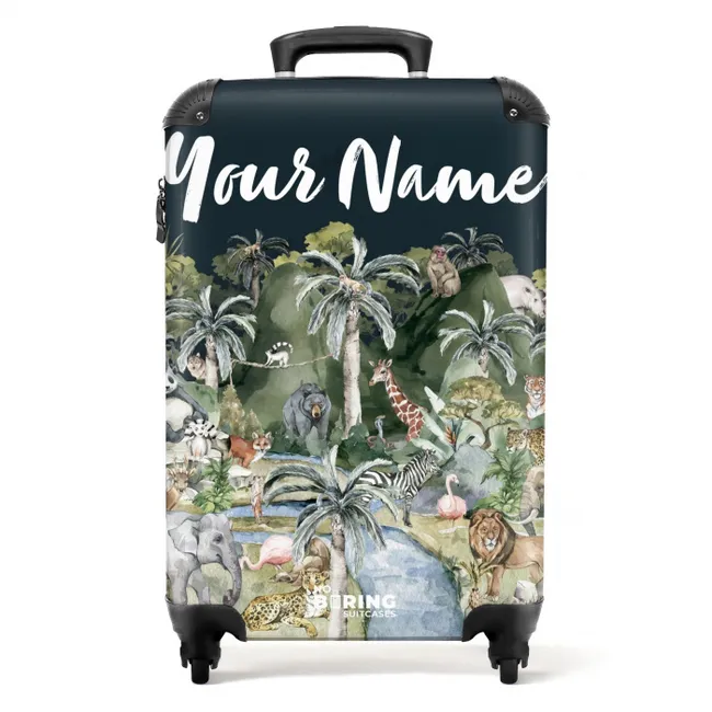 Jungle in de maneschijn NBS - Handbagage koffer - Kinderen Unisex middel -productfoto_recht