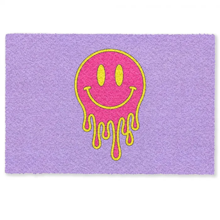 Smiley - Drip - Neon Deurmat klein -zkaufland3d