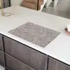 Licht - Grijs - Textuur Inductie beschermer vinyl 3mm klein 276 -sfeer8