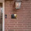 Half goud zwart - Sierlijk Naambord Rechthoek middel -sfeer7-rechthoek-S