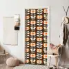 Bloemen - Retro - Bruin deurposter klein 289 -sfeer6