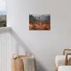 Giraffen - Hoog gras - Acaciabomen tuinposter los doek klein -sfeer8