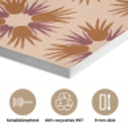 Ornament - Patroon - Oker PET vilt klein 837 -closeup_DE