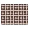 Stippen - Patroon - Bruin muismat rubber klein 262 -3d