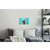 Ara - Koksmuts - Sokkel - Grappig Muursticker klein -slaapkamer