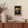 Quotes - Bloem - Tulp - Geel Light Box met kabel (Tafellamp) klein -sfeer2