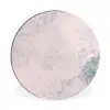Cement - Beton - Retro - Industrieel Wandcirkel aluminium klein -3d