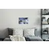 Marmer - Goud - Abstract - Blauw Muursticker klein -slaapkamer