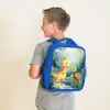 Dino - Schildpad - Jungle Kinderrugzak - Blauw middel -sfeer2