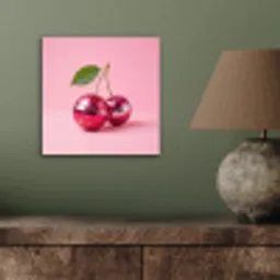Disco - Kersen - Roze aluminium wit klein -sfeer2