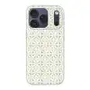 Abstract - Structuur - Grijs - Wit Telefoonhoesje iPhone 17 Pro klein 878 -3d