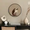 Egel - Snuitje - Bruin - Stekels Fotolijst rond zonder passe partout klein -sfeer1