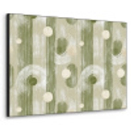 Artistiek - Modern - Groen Textielframe zwart klein 947 -3d