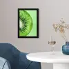 Kiwi - Groen - Fris fotolijst zwart zonder passe partout klein -sfeer4