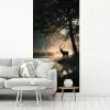 Hert - Bosbeek - Mystiek fotobehang vinyl groot -woonkamer