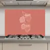 Minimalistisch - Illustratie - Aardbei - Tak keuken achterwand spatscherm klein -3d_website
