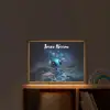 Ruimtewezen - Blauw - Galaxy Light Box met batterij (Wandlamp kind) middel -sfeer1_kind