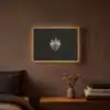 Aardbei - Zaadstructuur - Realistisch Light Box met batterij (Wandlamp) middel -sfeer4