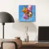Ballonnen - Goud - Stervorm - Roze plexiglas 5mm klein -sfeer6