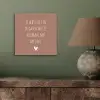 Wat je allemaal met me doet - Quotes - Spreuken aluminium wit klein -sfeer2