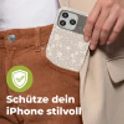 Bloemen - Blaadjes - Patroon Telefoonhoesje iPhone 17 Pro Max klein 879 -sfeer4_DE
