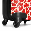 Patronen - Spatten van rood NBS - Handbagage koffer - Kinderen Unisex middel -wiel