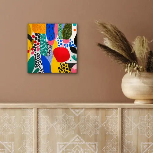 Stippen - Vormen - Modern - Kleuren aluminium wit klein -sfeer4