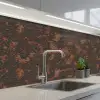 Zwart - Vlekken - Roest - Bruin keuken achterwand 2 middel 871 -3d_schuin