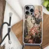 Kimono - Vrouw - kersenbomen Hoesje iPhone 16 Pro Max met koord klein -sfeer4