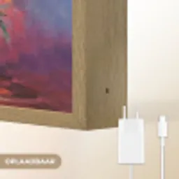 Bloemen - Kunst - Schilderij - Lente - Boeket Light Box met batterij (Wandlamp) middel -USP_websiteoplaadbaarNL