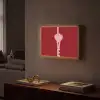 Love - Rood - Blokletters Light Box met batterij (Wandlamp) middel -sfeer1
