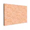Tint - Olie - Verf - Lichtoranje Tuinposter op houten frame 2 cm dik klein 845 -3d