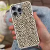 Stippen - Patroon - Zwart Hoesje iPhone 16 Pro Max met koord klein 804 -sfeer3