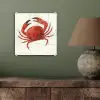 Krab - Felrood - Poten plexiglas 5mm klein -sfeer3