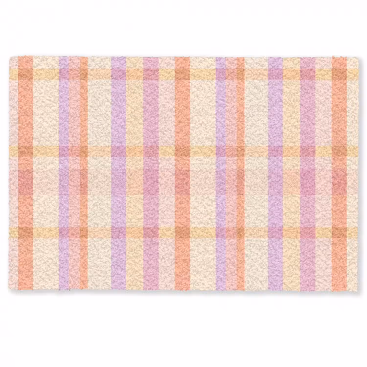 Fußmatte - Pastell - ohne Muster - Geometrisch